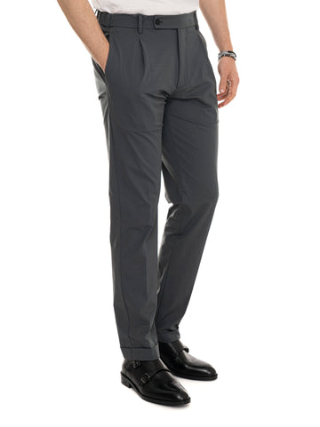 Pantalone modello chino XRETRO-LONG Grigio Berwich Uomo