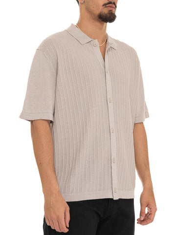 BOSS Men's Amicino Grey Polo Shirt