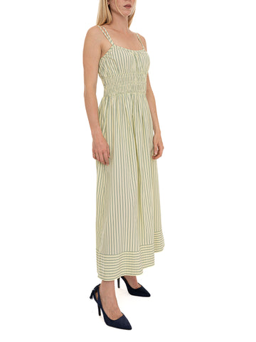 Abito da donna DIPLYN Verde-bianco BOSS Donna