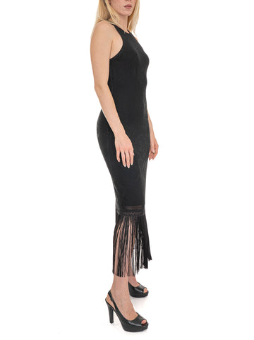 Abito in maglia C-FARSEILLE Nero BOSS Donna