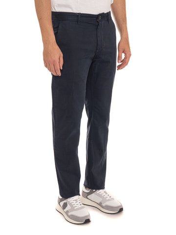 Pantalone in cotone  CHINO-SLIM Blu BOSS Uomo
