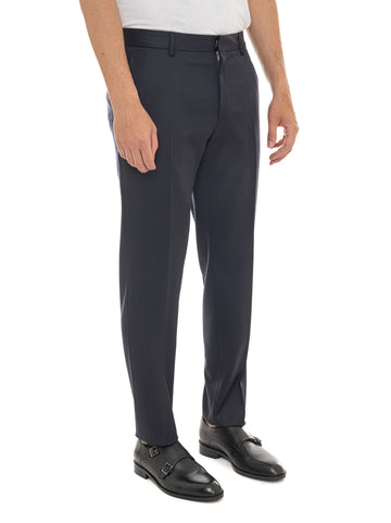 Pantalone classico H-GENIUS Blu BOSS Uomo