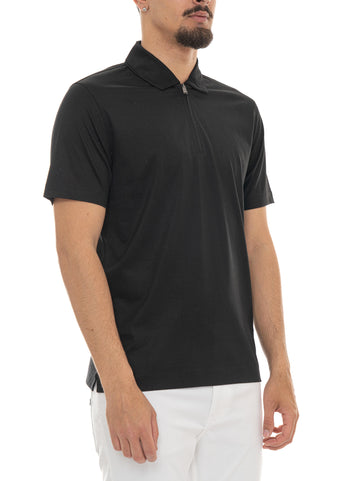 Polo Nero BOSS Uomo