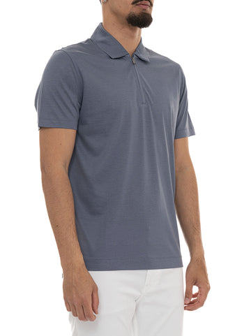 Polo Azzurro BOSS Uomo