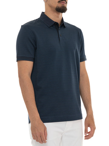 Polo Blu BOSS Uomo