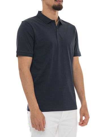 Polo Blu BOSS Uomo
