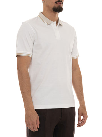 Polo Bianco BOSS Uomo