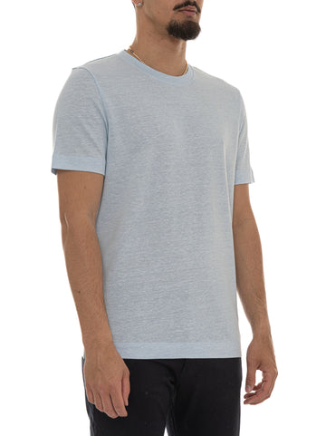 T-shirt Celeste BOSS Uomo