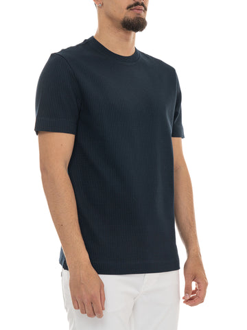 T-shirt Blu BOSS Uomo