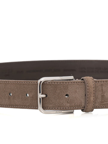 Cintura in camoscio MADISON-B1 Beige BOSS Uomo