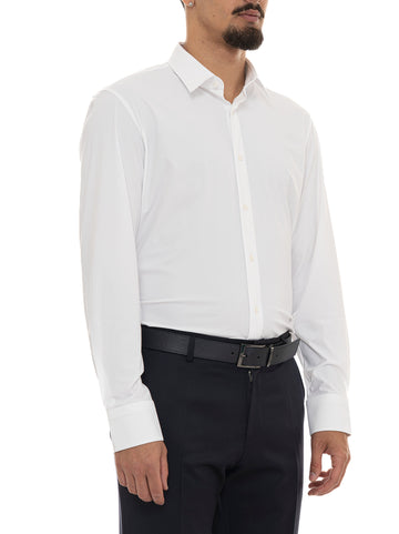 Camicia classica da uomo  P-HANK Bianco BOSS Uomo