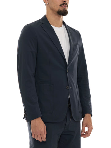 Giacca sfoderata decostruita P-HANRY-J Blu BOSS Uomo