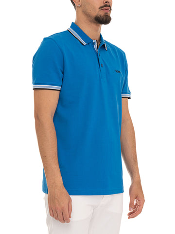 Polo piquet mezza manica PADDY Bluette BOSS Uomo