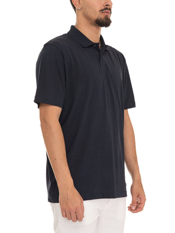 Men's BOSS Blue SS-TAPE Polo Shirt