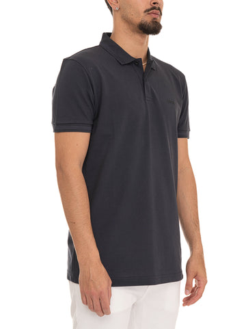Short-sleeved polo shirt PIO Blue BOSS Men