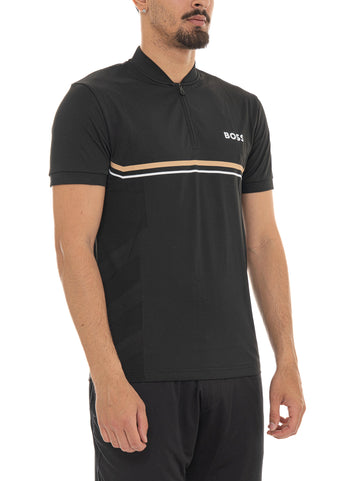 Men's Black BOSS Polo Shirt