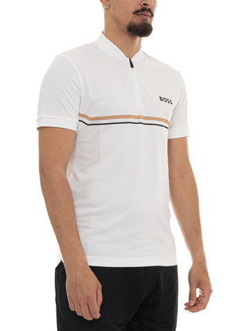 Polo Bianco BOSS Uomo
