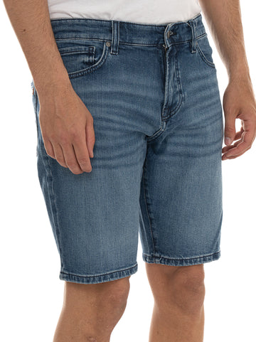 Bermuda jeans Re-maine-shorts-bo Denim medio BOSS Uomo