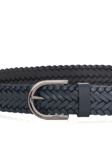 Cintura a treccia ROUL-WNL Blu BOSS Uomo