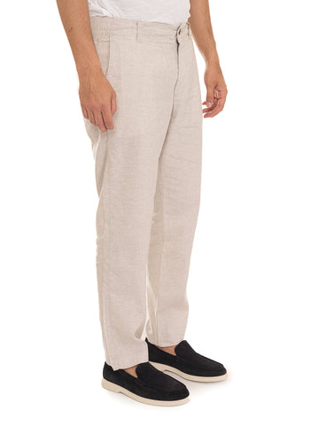 Pantaloni con la coulisse SANDERSON Grigio chiaro BOSS Uomo