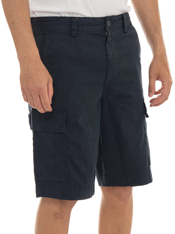 Bermuda con tasconi SISLA-CARGO Blu BOSS Uomo