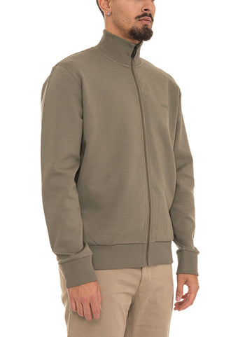 Felpa SKAZ Verde BOSS Uomo