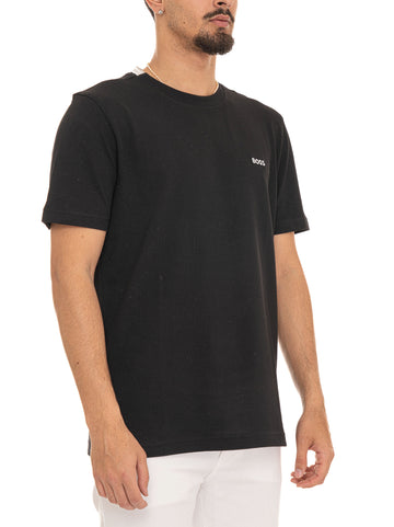 TADDY Short-Sleeved T-shirt Black BOSS Men