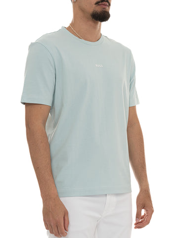 T-shirt TCHUP Turchese BOSS Uomo
