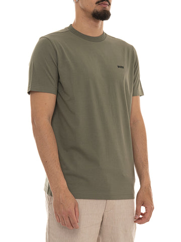 T-shirt TEE Verde BOSS Uomo