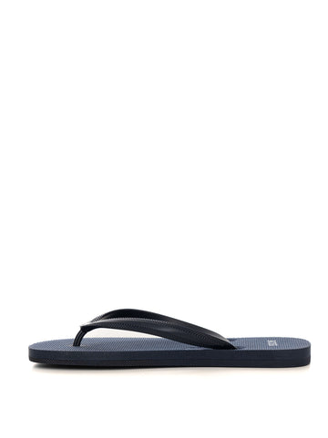 Men's Blue Rubber BOSS Flip-Flops