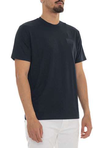 T-shirt girocollo Blu EA7 Uomo