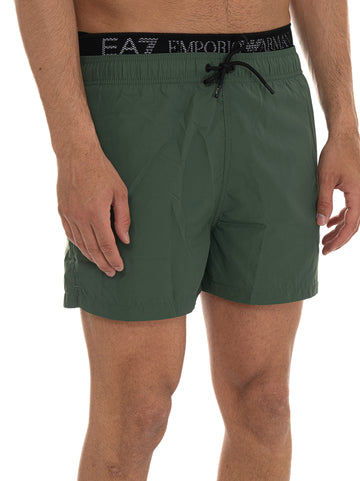 Boxer mare Verde EA7 Uomo