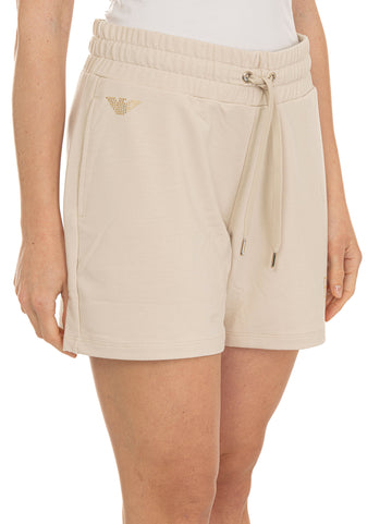 Shorts Beige EA7 Donna