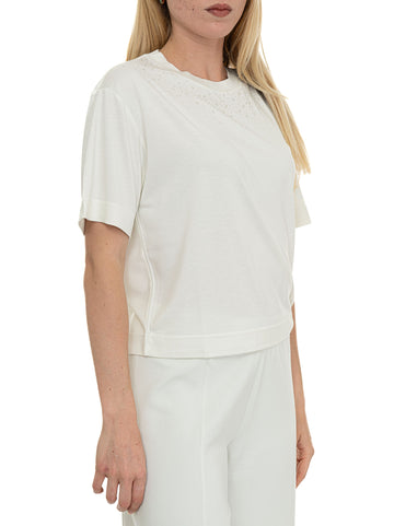 T-shirt Ghiaccio EA7 Donna