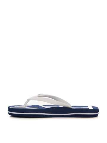 Flip flops Blue-white EA7 Man