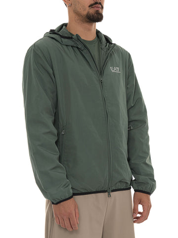 Giubbino K-way Verde EA7 Uomo