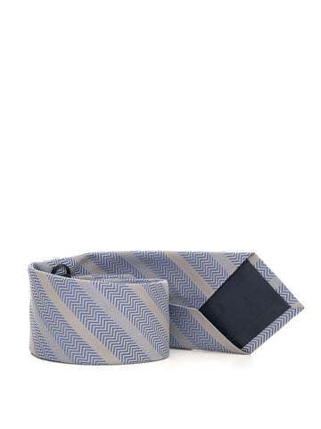 Cravatta Azzurro Emporio Armani Uomo