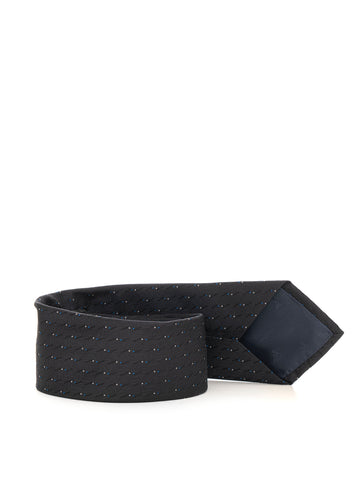 Cravatta Blu Emporio Armani Uomo