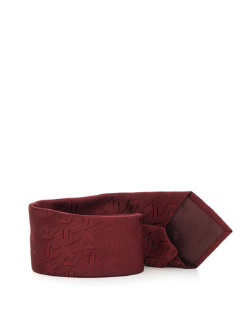 Cravatta Rosso Emporio Armani Uomo
