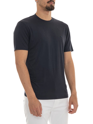 T-shirt Blu Emporio Armani Uomo