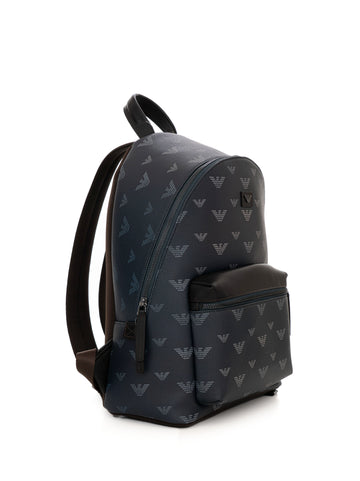 Zaino Petrolio Emporio Armani Uomo
