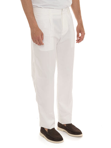 Pantaloni Bianco Emporio Armani Uomo