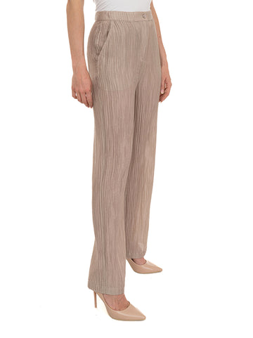 Pantaloni Beige Emporio Armani Donna