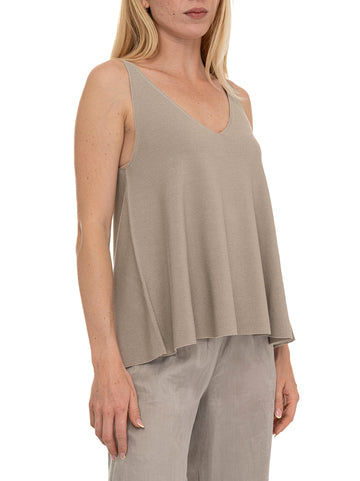 Top Sabbia Emporio Armani Donna
