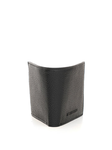 Portafoglio Nero Emporio Armani Uomo