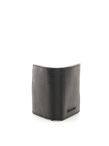Portafoglio Nero Emporio Armani Uomo
