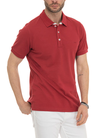 Polo manica corta Rosso Fay Uomo