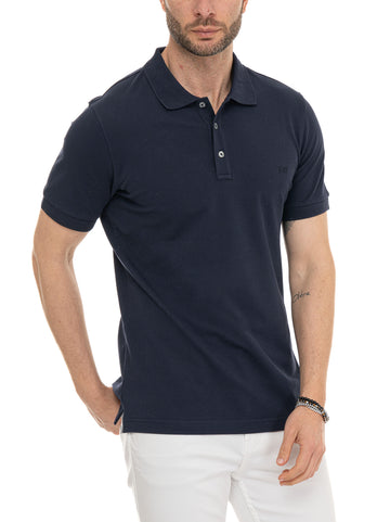 Polo manica corta Blu Fay Uomo