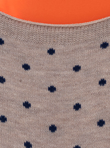 Calze Beige-blu Gallo Uomo