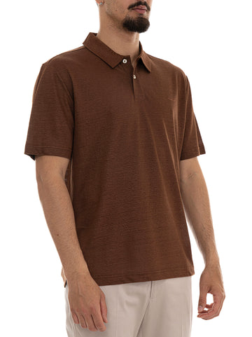 Polo manica corta Marrone Gant Uomo